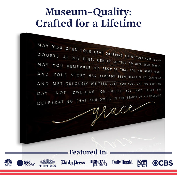 Unending Grace Faith Sign IV