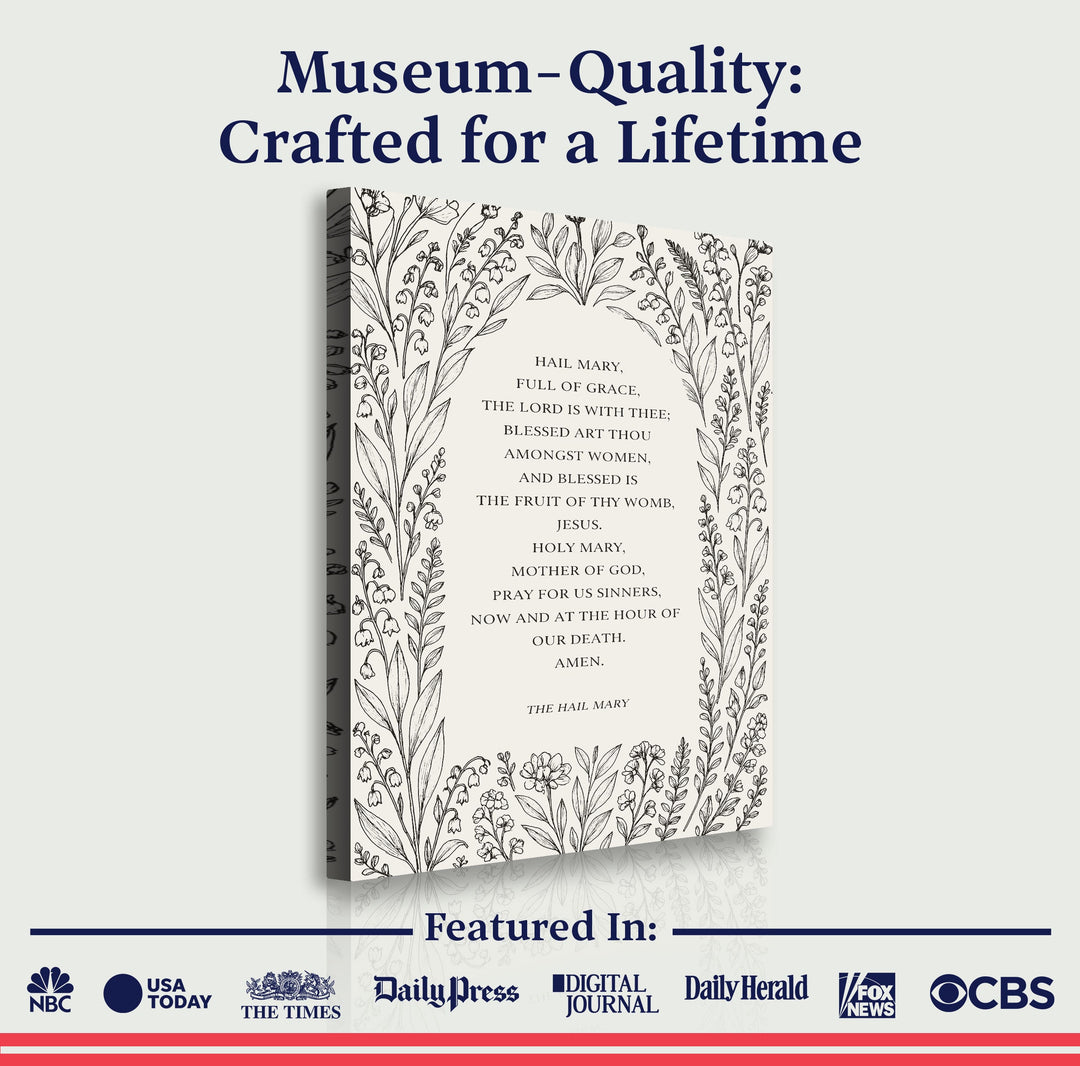 The Hail Mary Faith Sign V