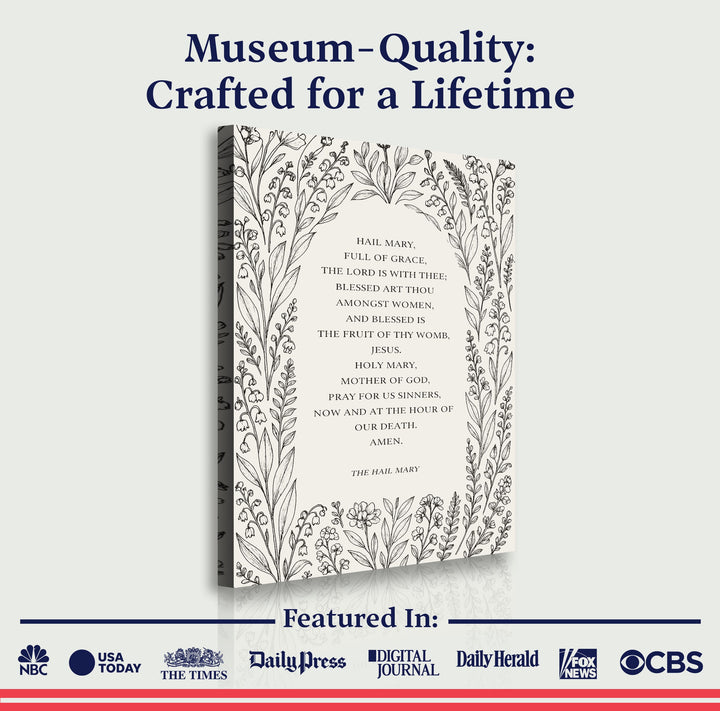 The Hail Mary Faith Sign V