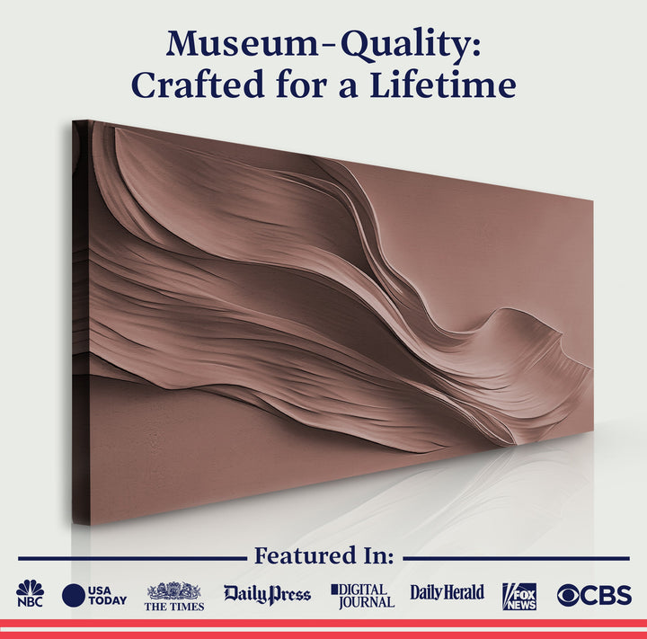 Warm Terracotta Minimalist Wall Art