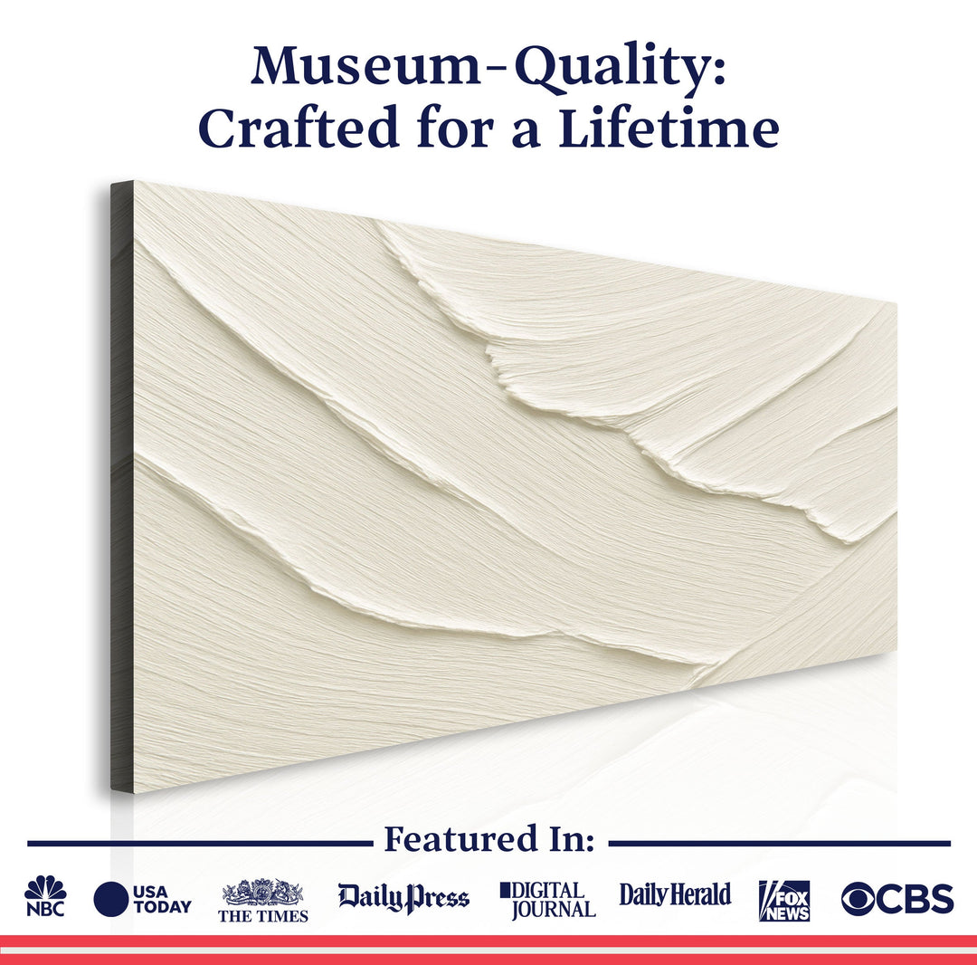 Abstract Minimalist Wave Wall Art II