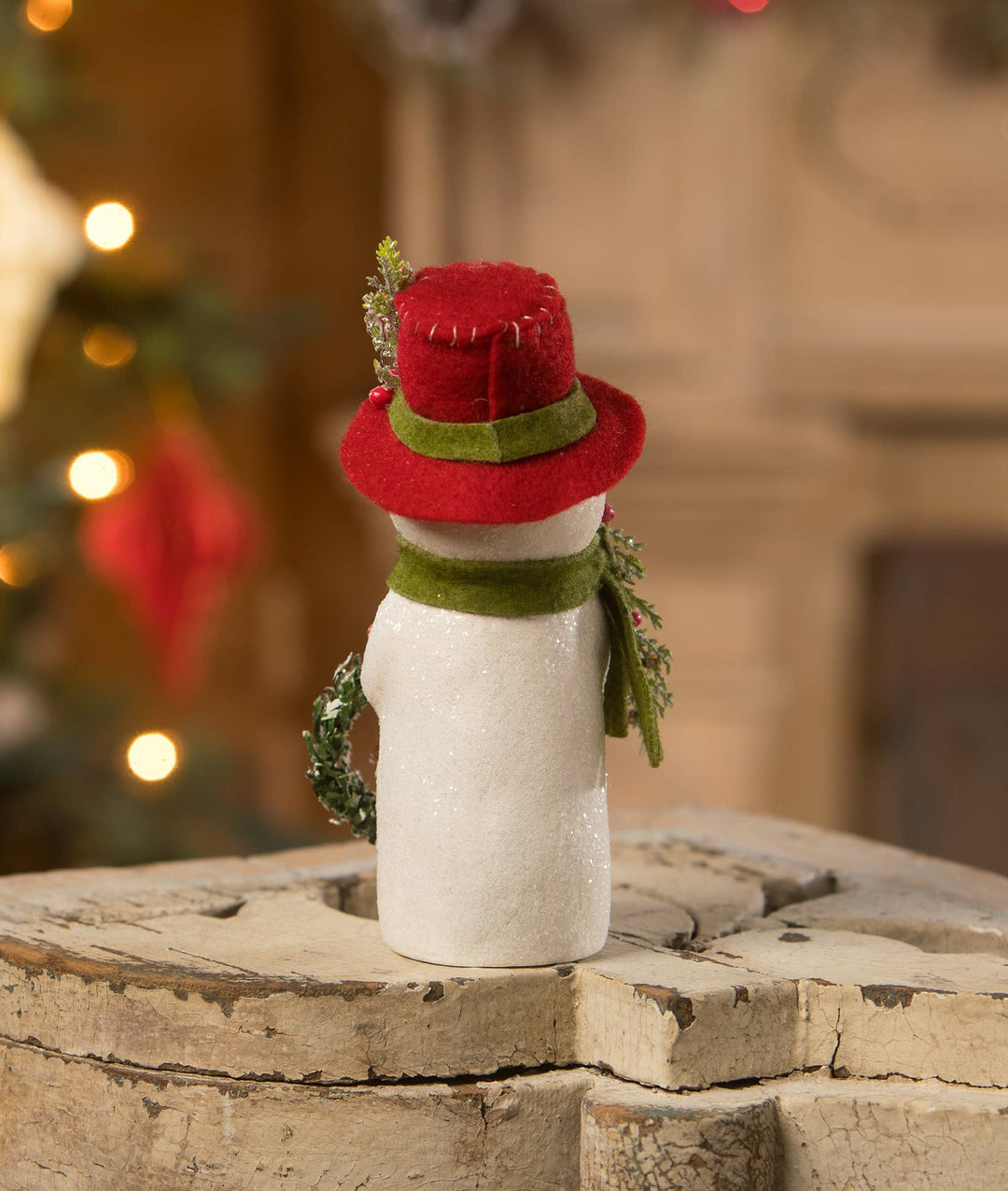 Snowman with Wreath by Bethany Lowe