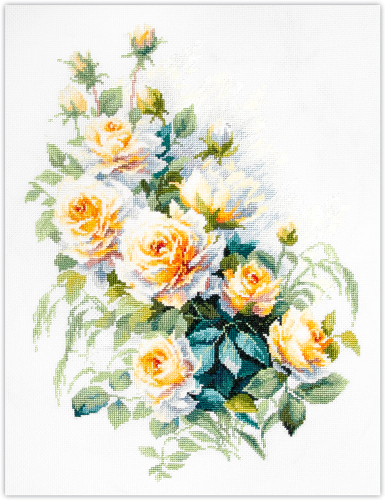 The Queen of Flowers 70-08 Counted Cross-Stitch Kit