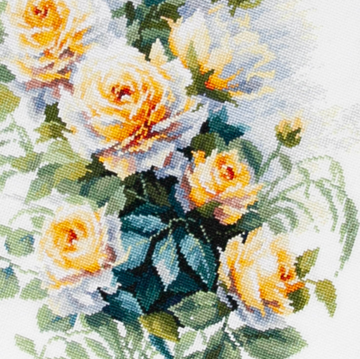 The Queen of Flowers 70-08 Counted Cross-Stitch Kit