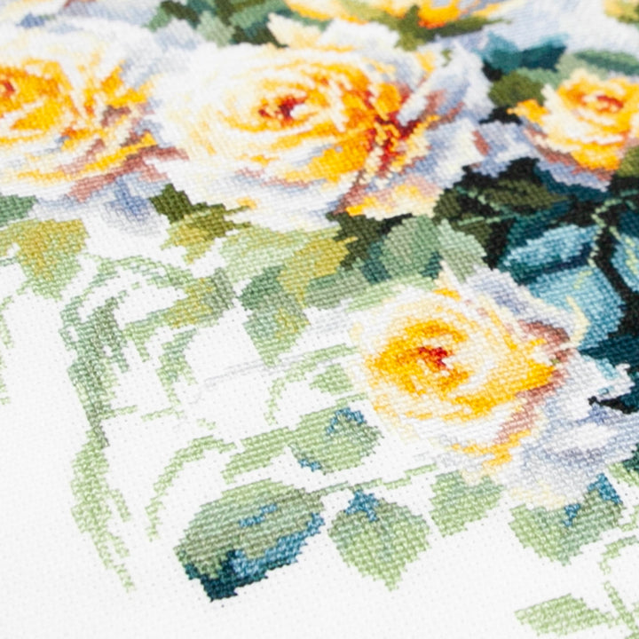 The Queen of Flowers 70-08 Counted Cross-Stitch Kit