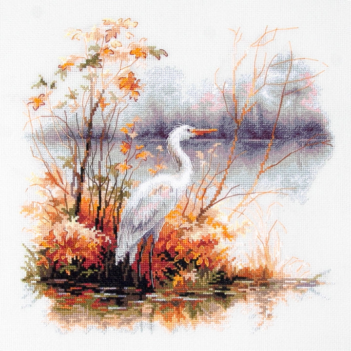 White Heron 70-09 Counted Cross-Stitch Kit