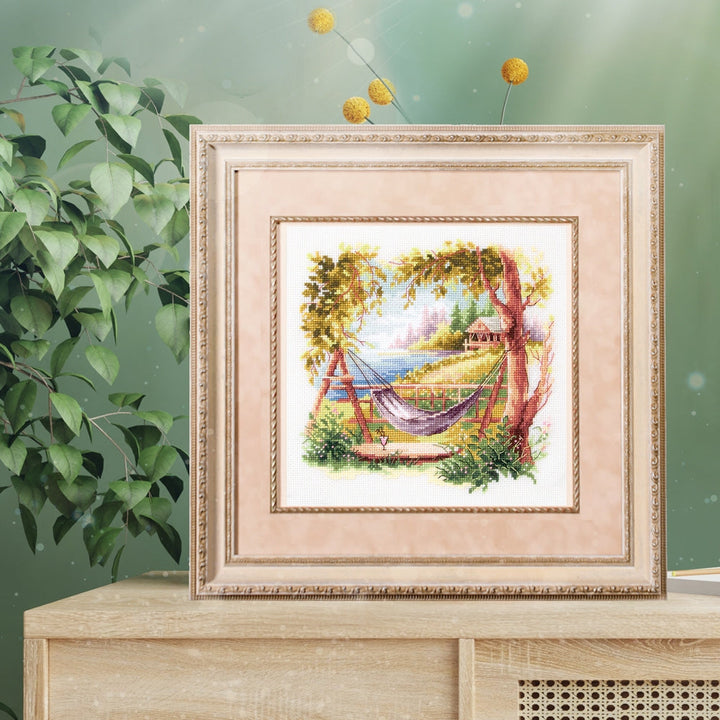 Take Time to Relax 70-10 Counted Cross-Stitch Kit