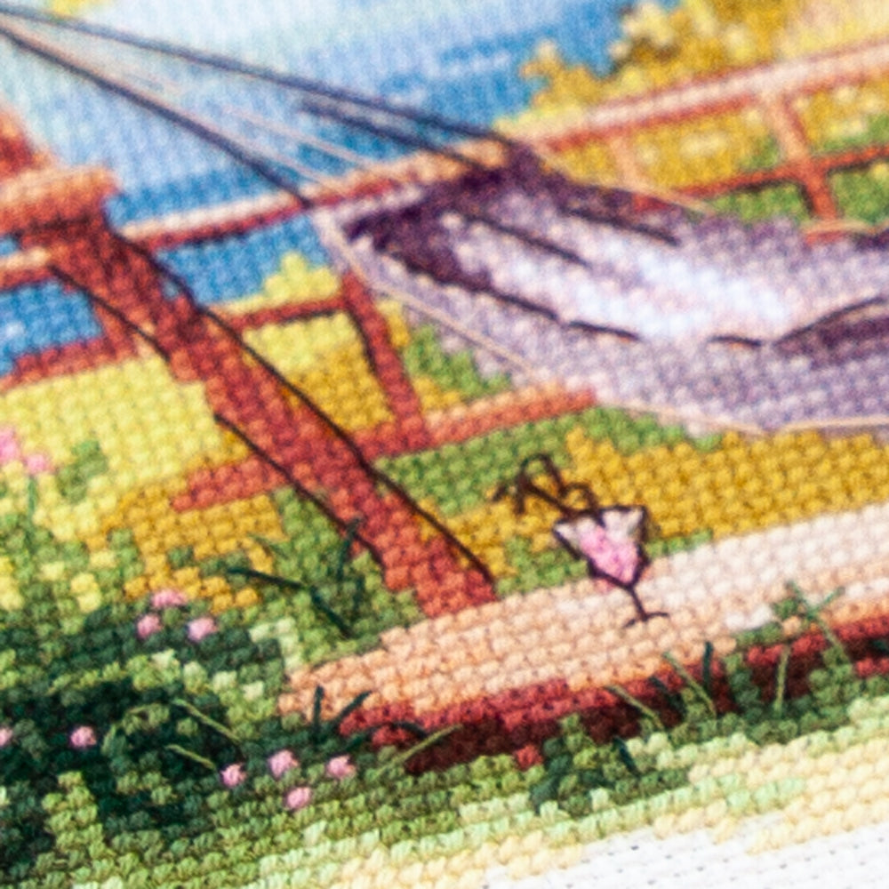 Take Time to Relax 70-10 Counted Cross-Stitch Kit