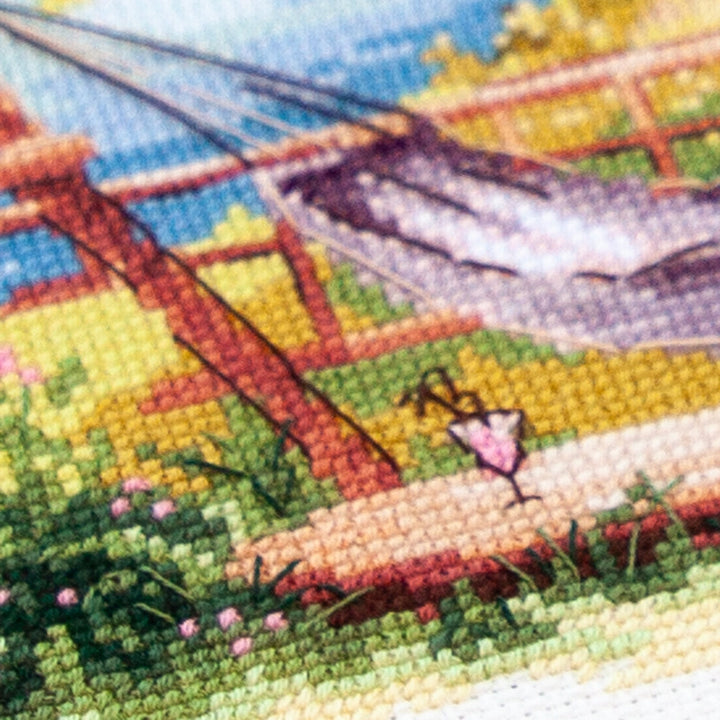 Take Time to Relax 70-10 Counted Cross-Stitch Kit