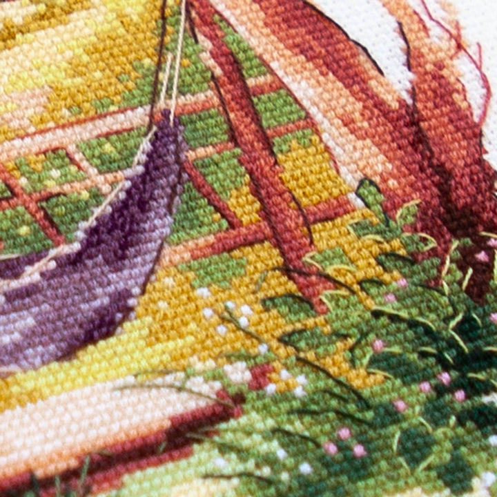 Take Time to Relax 70-10 Counted Cross-Stitch Kit