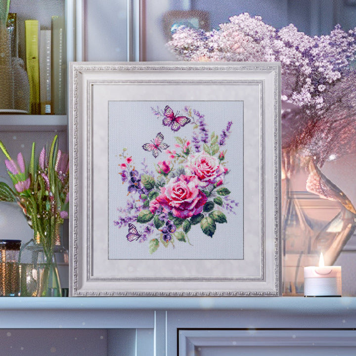 Happy Garden 70-13 Counted Cross-Stitch Kit