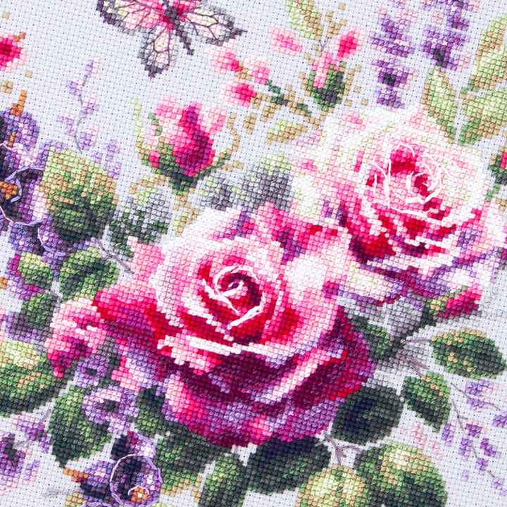 Happy Garden 70-13 Counted Cross-Stitch Kit