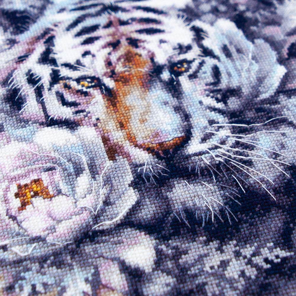 The White Tiger 70-14 Counted Cross-Stitch Kit