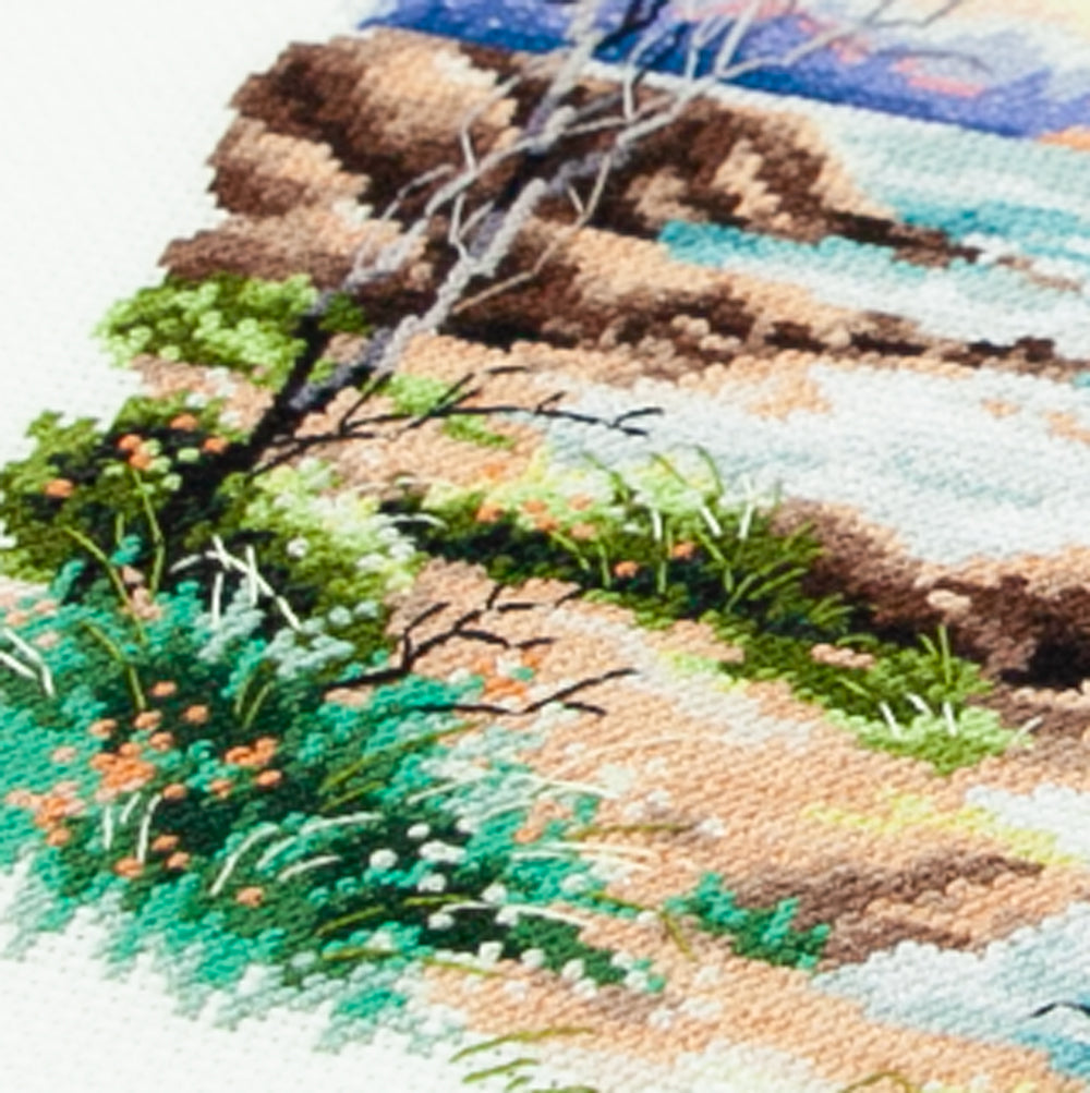 Sea Sunset 70-16 Counted Cross-Stitch Kit
