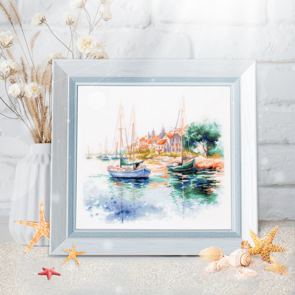 The Quiet Harbor 70-18 Counted Cross-Stitch Kit