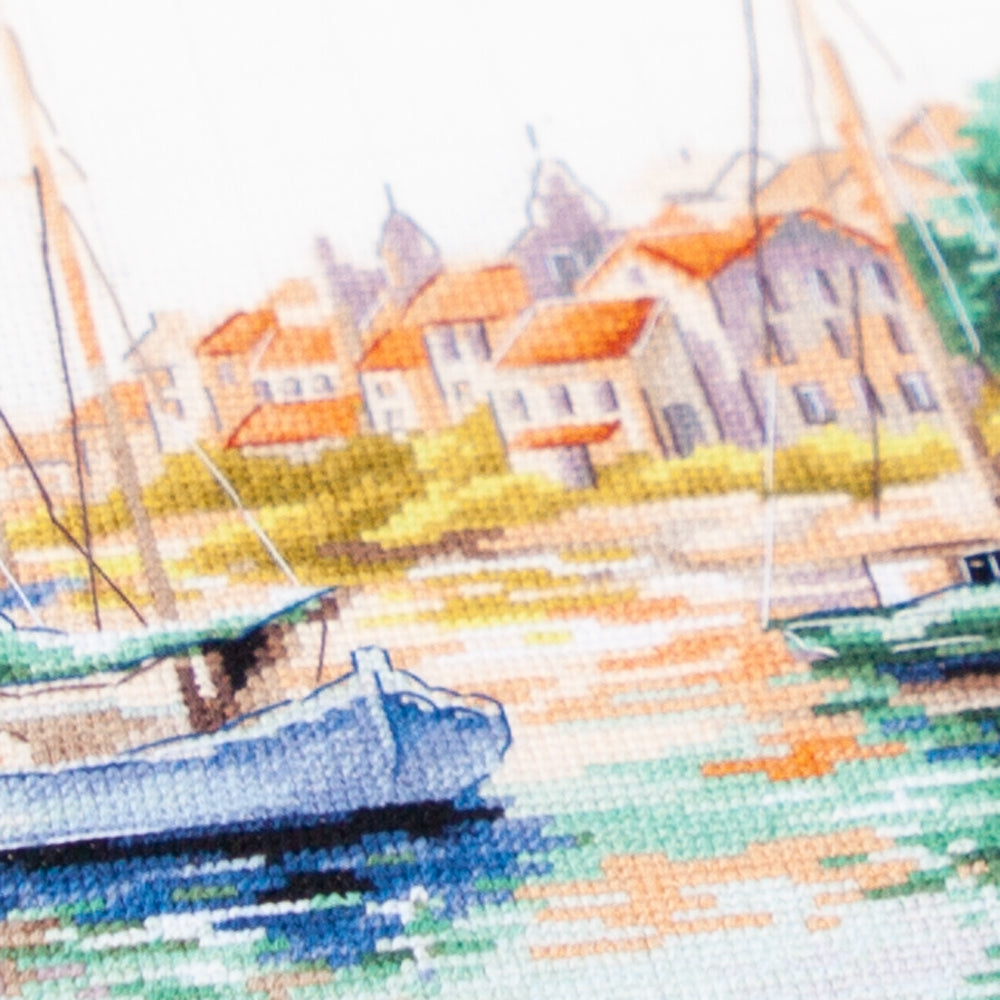 The Quiet Harbor 70-18 Counted Cross-Stitch Kit