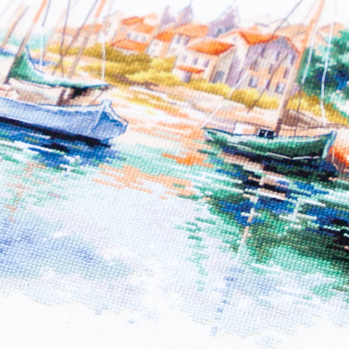 The Quiet Harbor 70-18 Counted Cross-Stitch Kit