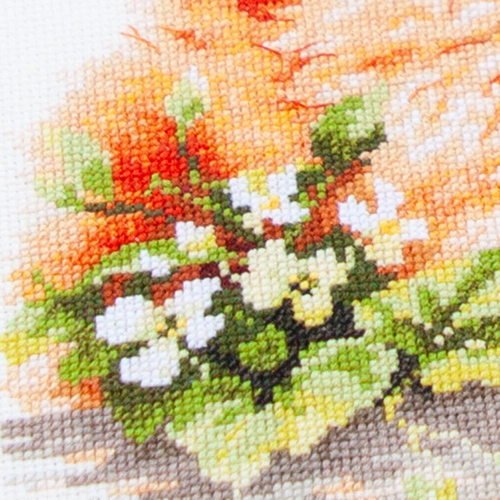 The Ginger Cat 70-22 Counted Cross-Stitch Kit