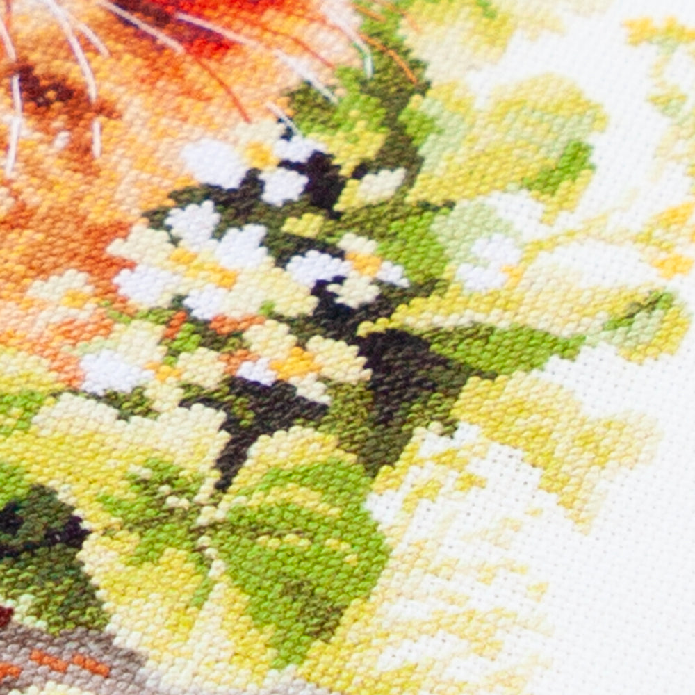 The Ginger Cat 70-22 Counted Cross-Stitch Kit