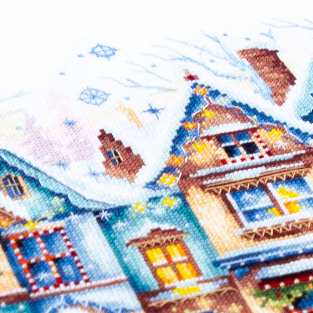 Heartwarming Counted Cross Stitch Kit by Magic Needle 70-23
