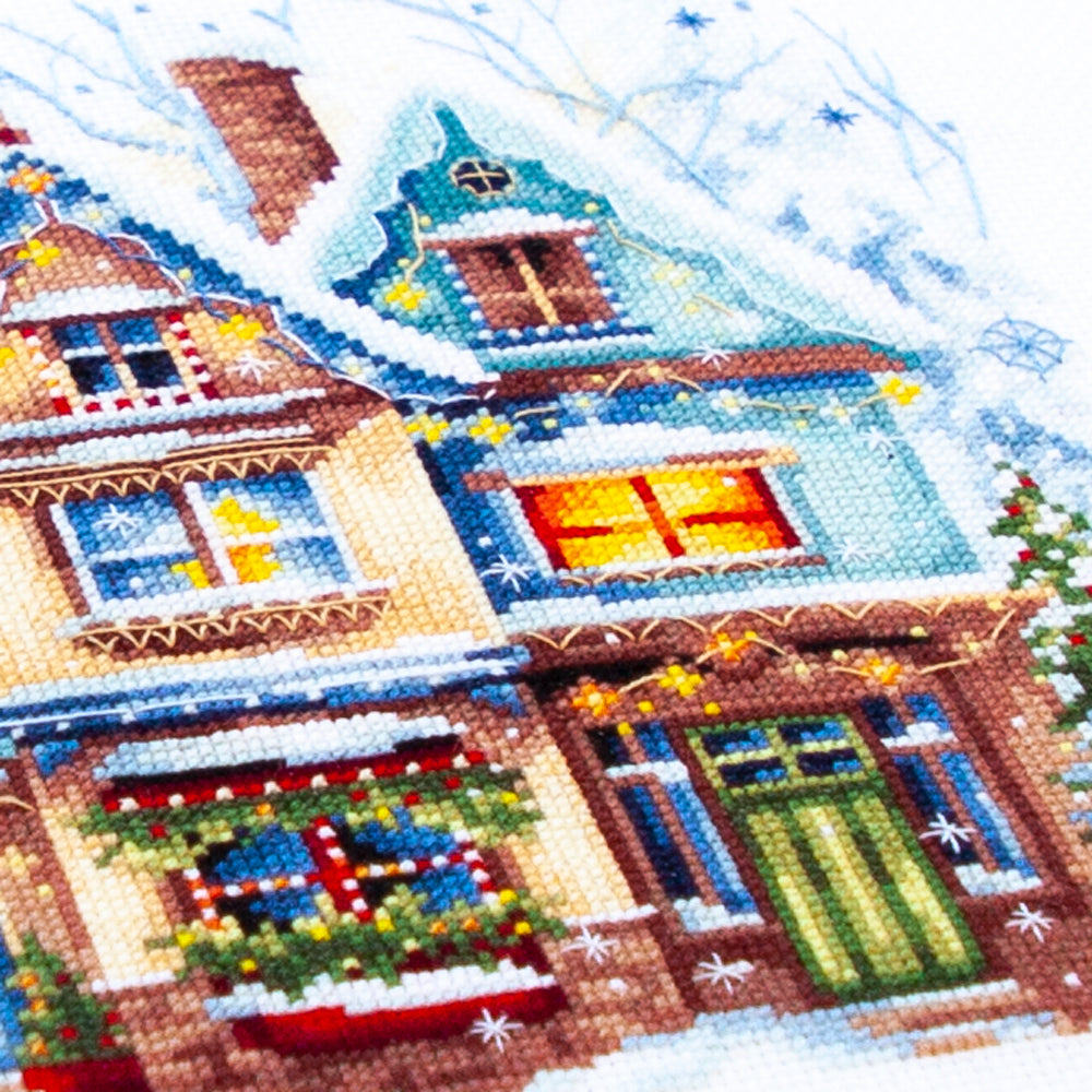 Heartwarming Counted Cross Stitch Kit by Magic Needle 70-23