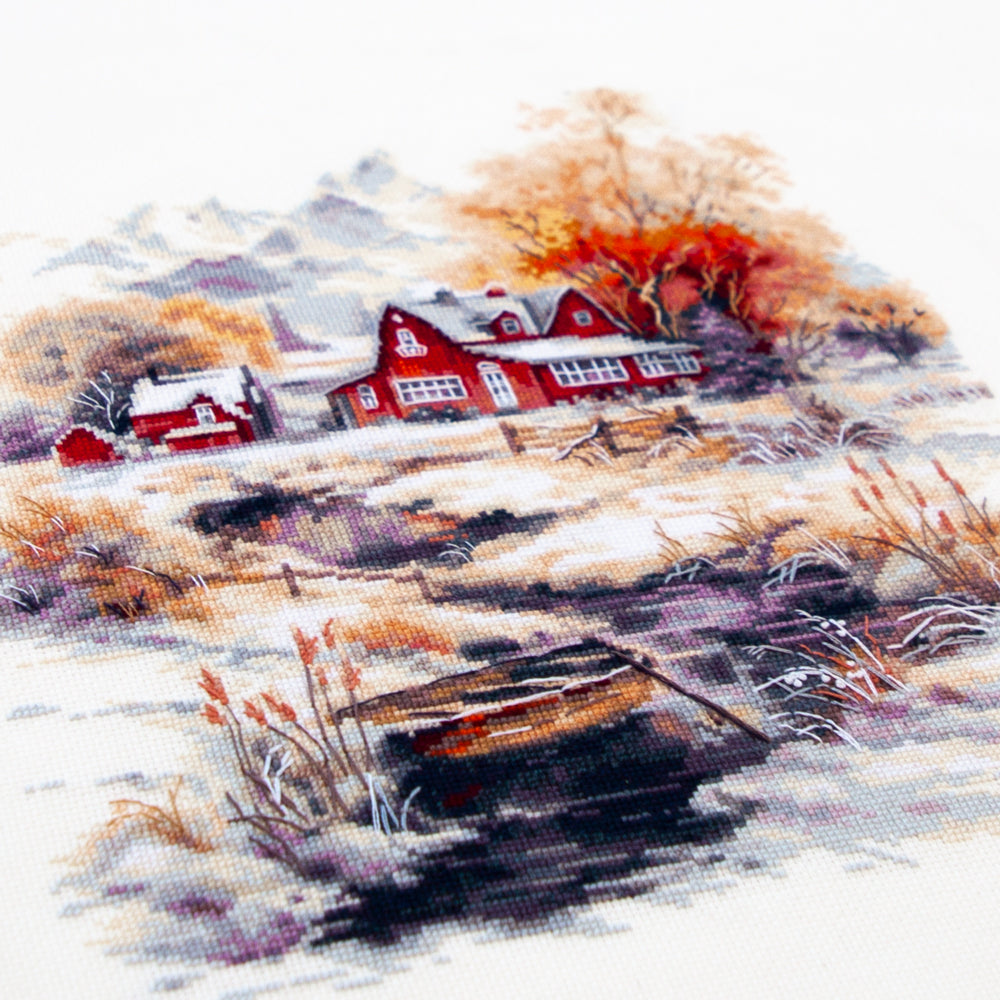 The Breath of November Counted Cross Stitch Kit by Magic Needle 70-31
