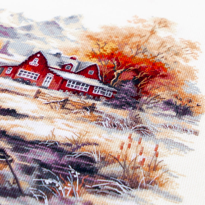 The Breath of November Counted Cross Stitch Kit by Magic Needle 70-31