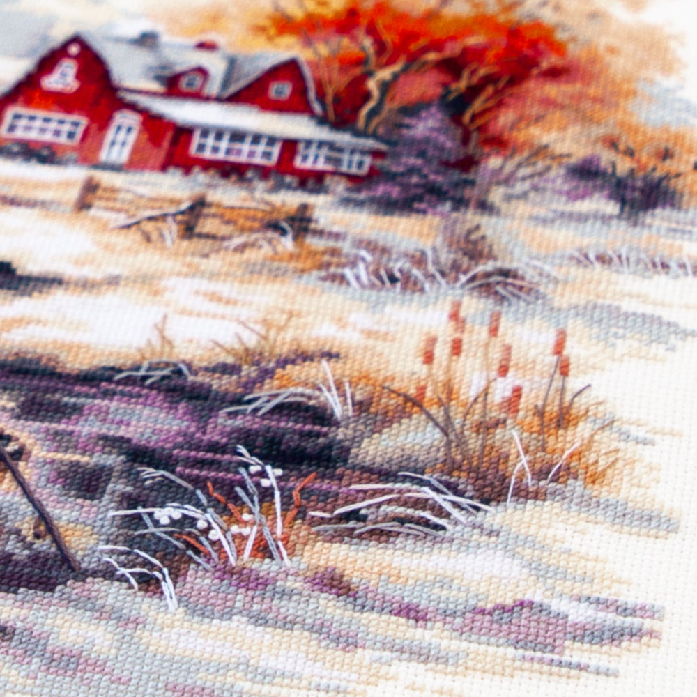 The Breath of November Counted Cross Stitch Kit by Magic Needle 70-31