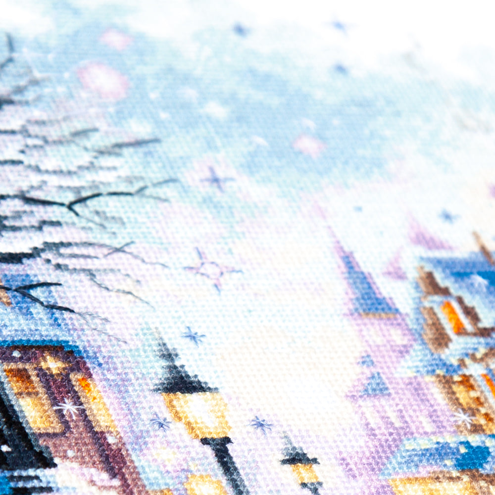 Snow in the City Counted Cross Stitch Kit by Magic Needle 70-35
