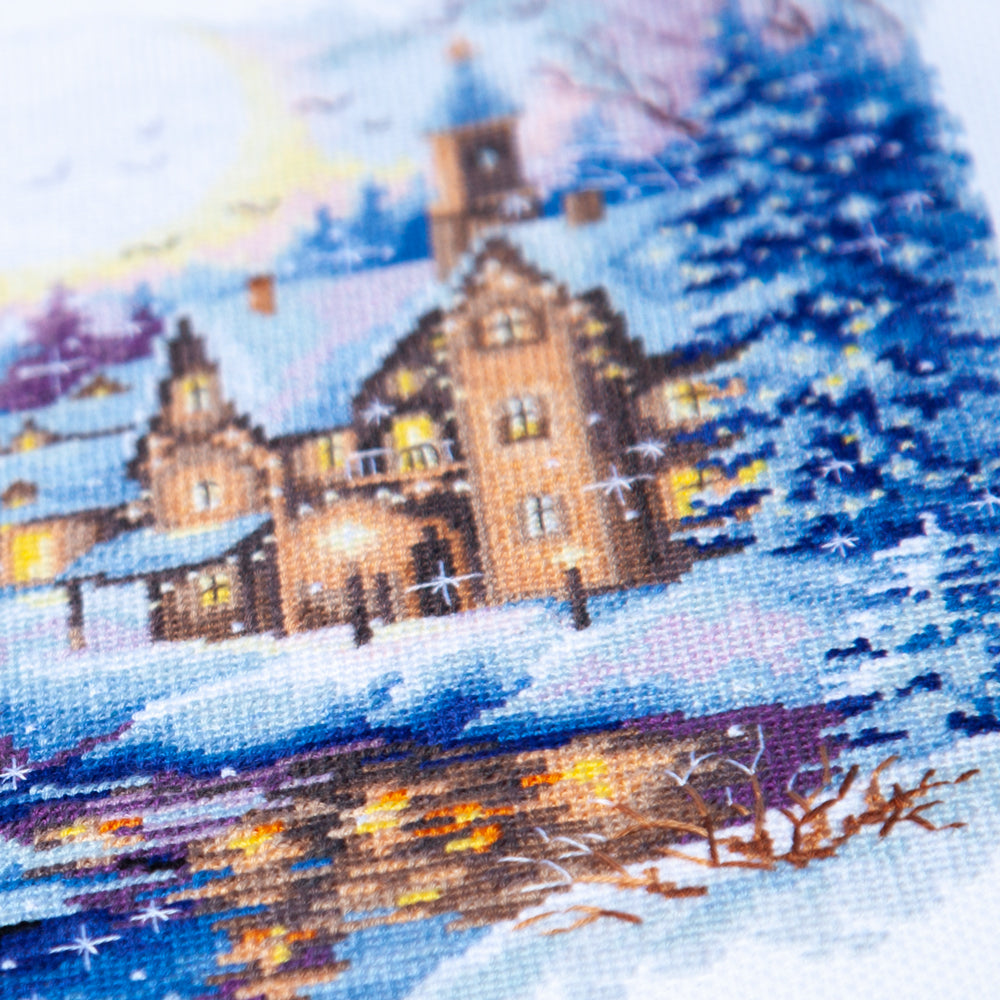 Silent Night Counted Cross Stitch Kit by Magic Needle 70-36