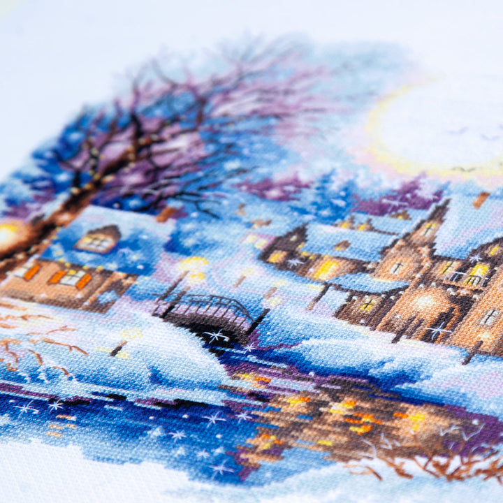 Silent Night Counted Cross Stitch Kit by Magic Needle 70-36
