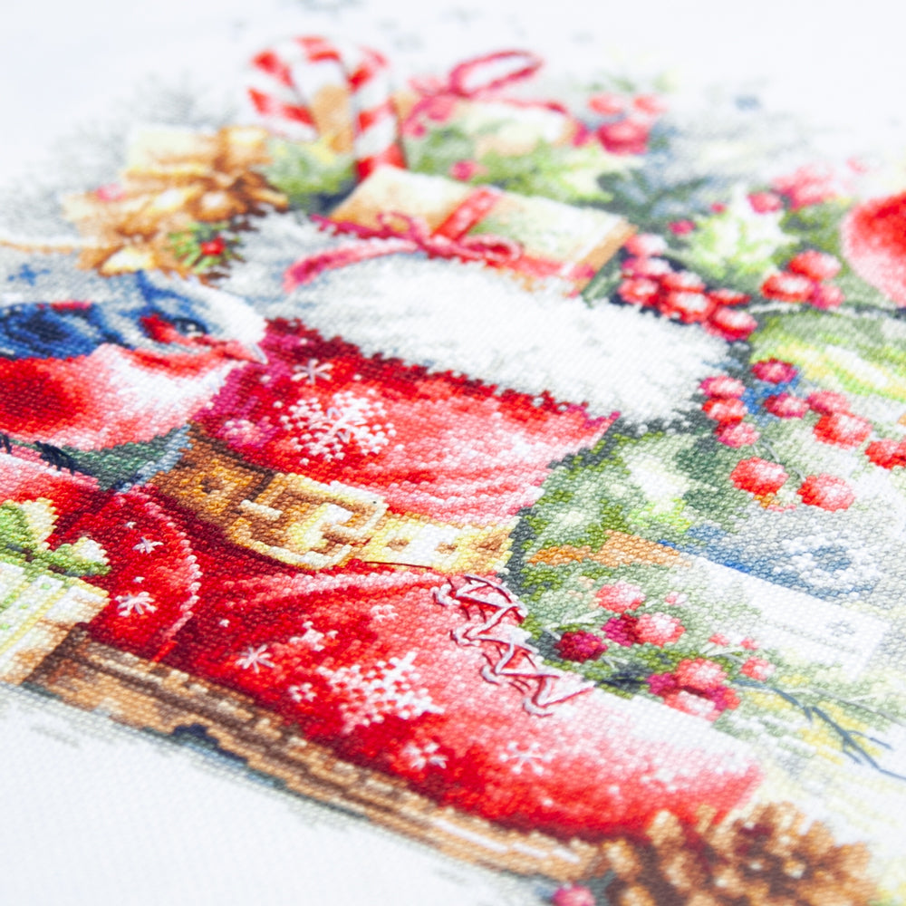A Cherished Tradition Counted Cross Stitch Kit by Magic Needle 70-40