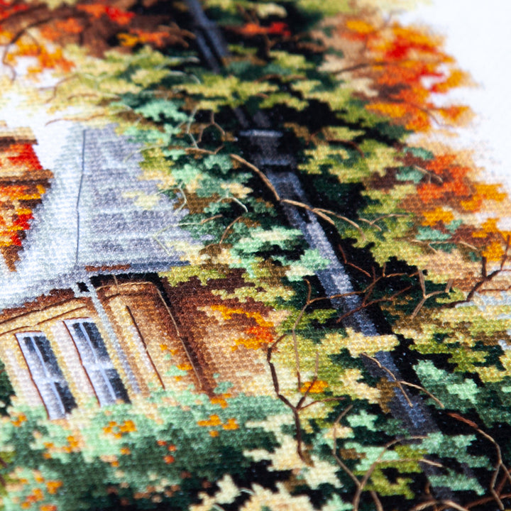 Quiet September Counted Cross Stitch Kit by Magic Needle 70-41