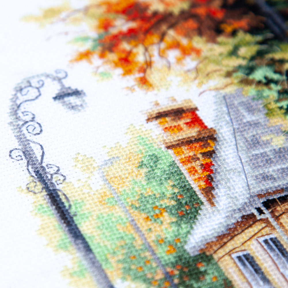 Quiet September Counted Cross Stitch Kit by Magic Needle 70-41