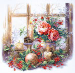 The Luxury of Winter Evenings Counted Cross Stitch Kit by Magic Needle 70-46