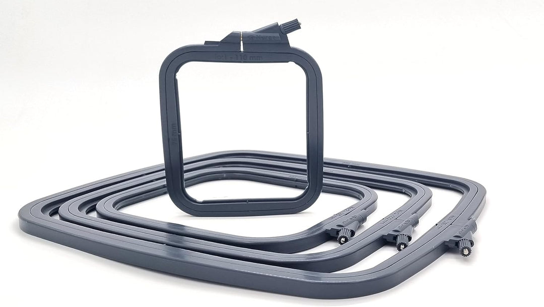Plastic Square Hoop by Nurge 170-12 Anthracite