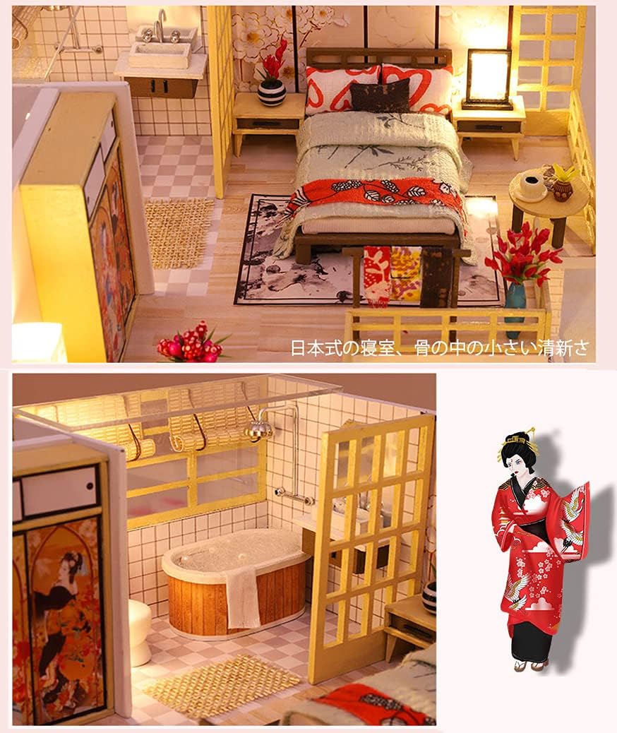 Miniature Wizardi Roombox Kit - Japanese Flat Dollhouse Kit
