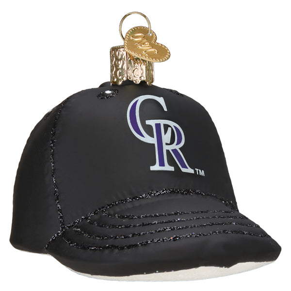 Rockies Baseball Cap Ornament