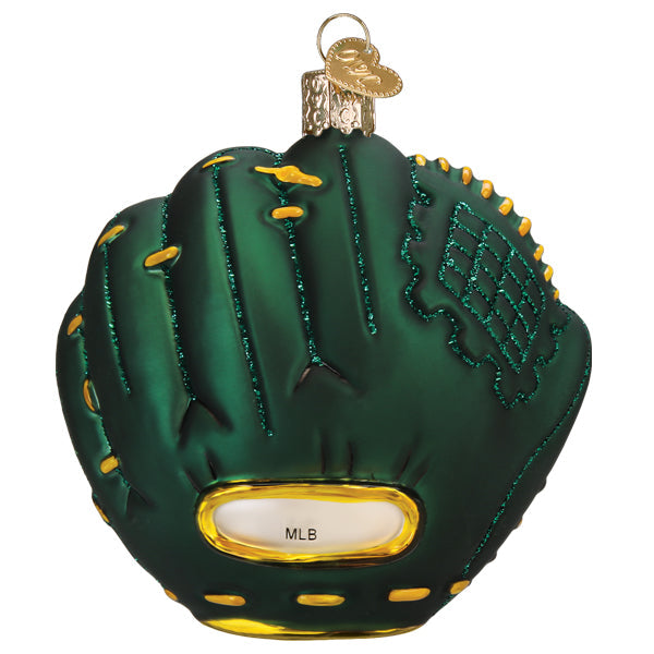 Athletics Baseball Mitt Ornament