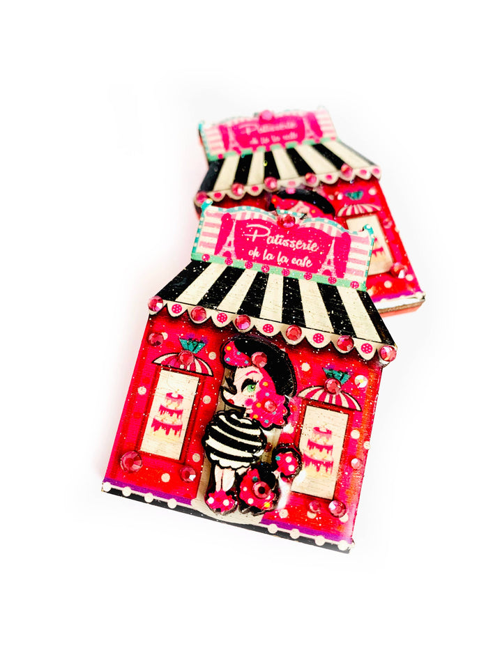 LuLu the Poodle Pattiserie Brooch by Rosie Rose Parker
