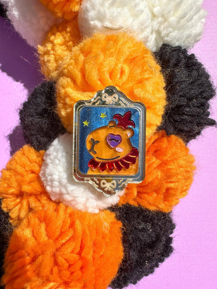 Halloween Animal Portraits Frame Magnet/Brooch