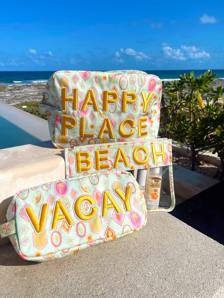 Happy Place - Mint Palms XL