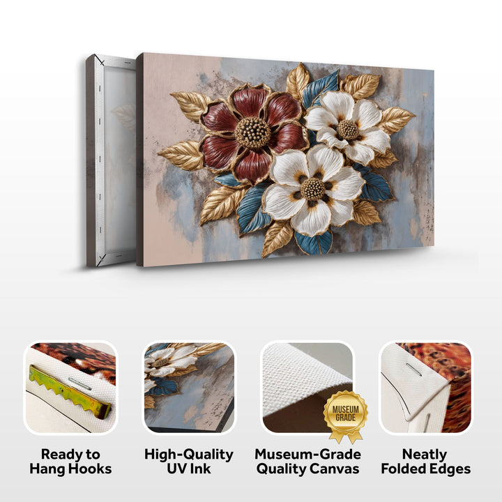 Floral Symphony Wall Art II
