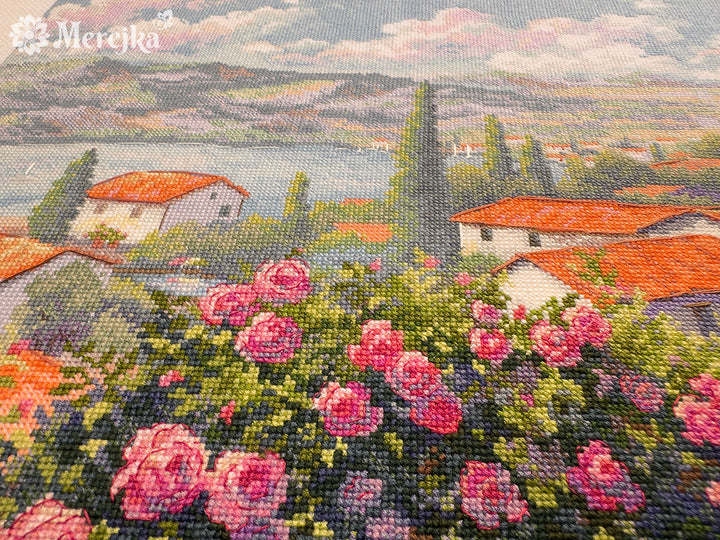 Whispers of Summer Counted Cross Stitch Kit by Merejka K-276