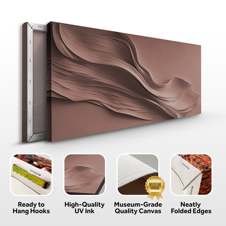 Warm Terracotta Minimalist Wall Art