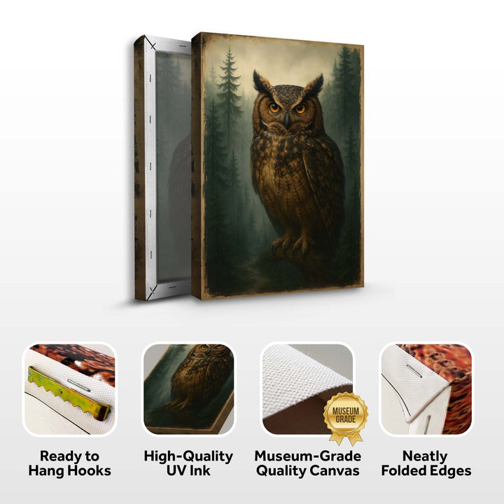 Watcher Of The Woods Owl Wall Art