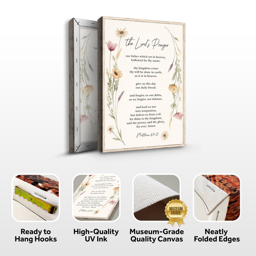 The Lord's Prayer Faith Sign IV