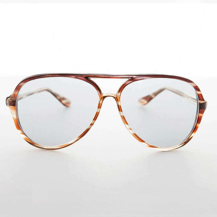80s Transition Glass Lens Aviator Vintage Sunglass - Birdy