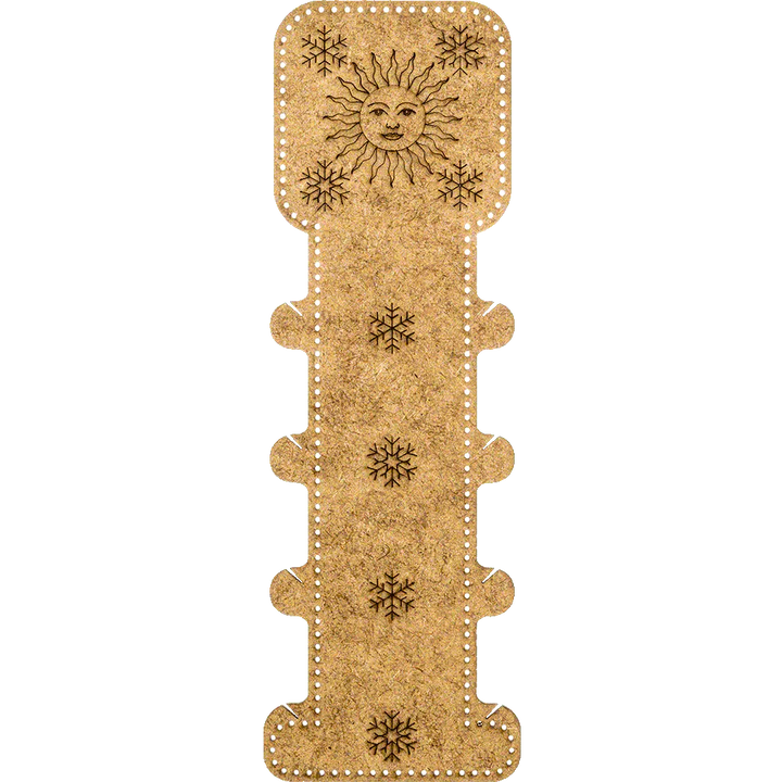 Blank for embroidery with thread on wood FLHW-011