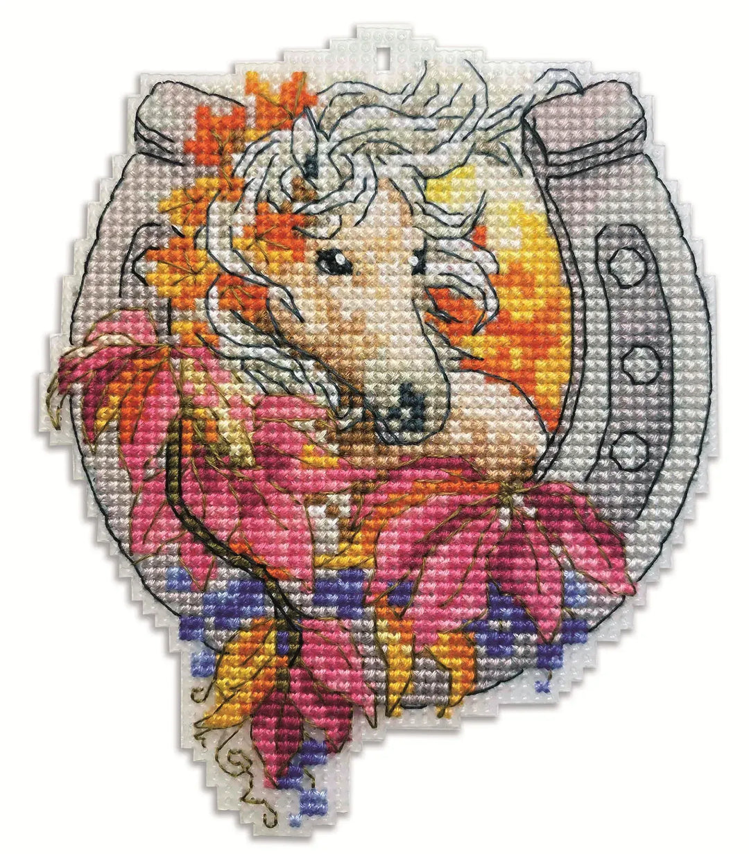Symbol of Wealth, Strength and Success Autumn Counted Cross Stitch Kit by Alisena 8117A